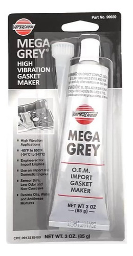 Silicon Versachem Mega Grey Original 85g