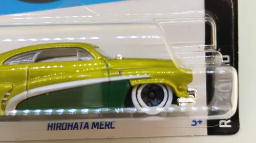 Miniatura Hot Wheels Mattel Hirohata Merc Verde 1/64 Miniatura Hot Wheels Mattel Hirohata Merc Verde 1/64