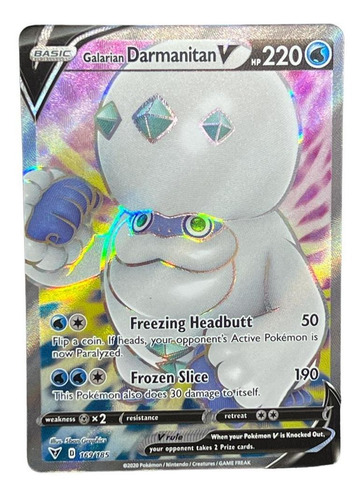 Galarian Darmanitan V 169/185 En