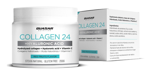 Imagen 1 de 10 de Colágeno Hidrolizado Collagen24® Quasar - Piel, Uñas, Pelo