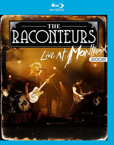 The Raconteurs - Live At Montreux 2008 ( Blu-ray / Lacrado ) Versão do álbum Estandar