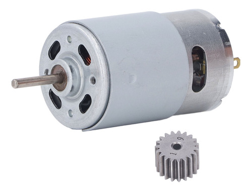 Motor De 19 Engrenagens Dc Bobina De Cobre Escovado Corpo Em