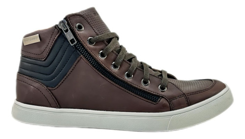 Zapatilla Botita Narrow Hombre Urbanas Cuero Art. 32331