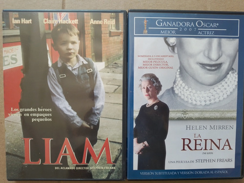 Oferta Lote 2 Dvd Del Dir. Stephen Frears: La Reina + Liam