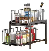 Comprar Organizador De Debajo Del Fregadero Deslizante 2 Niveles