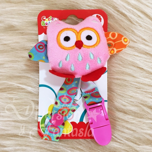 Imagen 1 de 1 de Sonajero Bebe Porta Chupete