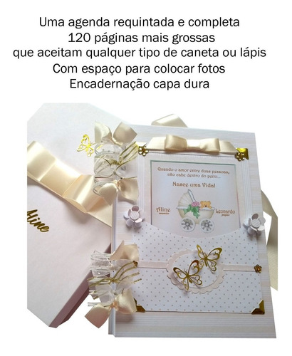 Imagem 2 de 6 de Gestante Grávida Diário De Gestação Gravidez Mamãe Bebê