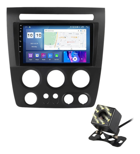 Estéreo 2+32g Carplay Para Hummer H3 2005-2010 Wifi Gps