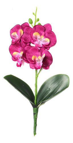 Bouquet De Flores Artificiales De Phalaenopsis, Mariposa Y O