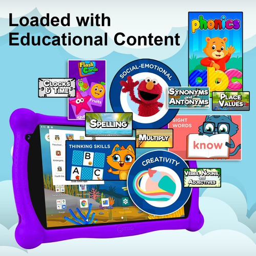 Tablet 7 Contixo V10 De 32 Gb Con Wi-fi Android 12 Kids