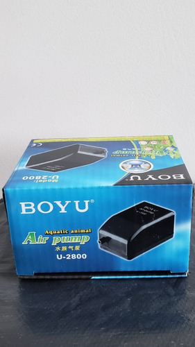 Bomba De Aire 120l/h Para Acuarios Boyu U2800