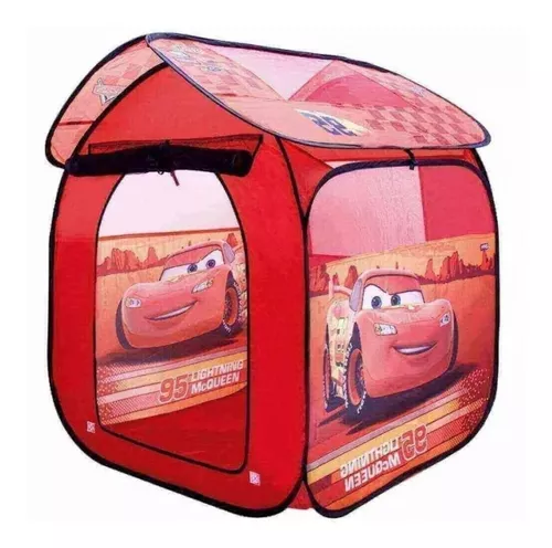 Barraca Infantil Portátil Casa Disney Pixar Carros Relâmpago MCQueen- ZIPPY  TOYS