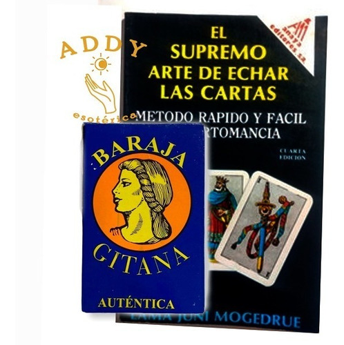 Baraja Gitana Y Libro El Supremo Arte De Echar Las Cartas