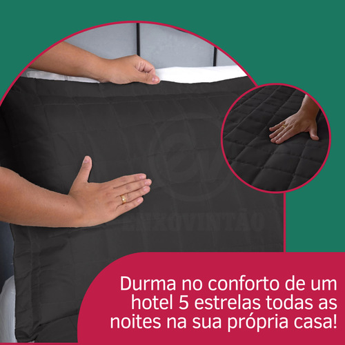 Cobre Leito Queen Padrão Matelado 3 Peças Dupla Face 400 Fios Toque Macio E Suave Confortável Preto