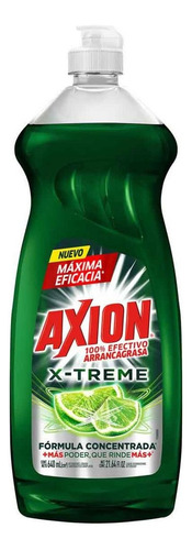 Jabón Líquido Lavatrastes Axion X- Treme Arranca Grasa 640ml