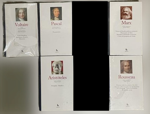 Colección Grandes Pensadores - Gredos Pack X3