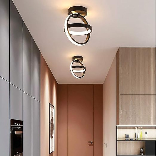 Lampara Decorativa Moderna Para Techos Bajos 3 Tipos De Luz
