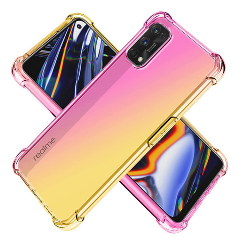 Funda Para Realme 7 Pro Case Rmx2170, Transparente Ca504