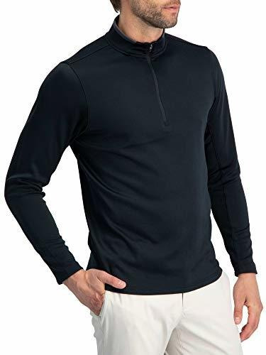 Golf Half Zip Pullover Men - Fleece Sweater Jacket - Hombre 