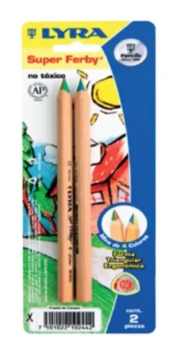 Plastilina Niños 2 Años Lyra Super Ferby Mina 4 Colores, Bote 36