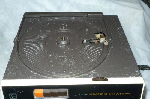 Projetor Monitor De Slaid Kodak Ektagraphic 450 C/k7 Leia!