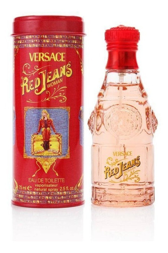 Perfume Red Jeans De Versace Mujer 75 Ml Eau De Toilette Nuevo Original