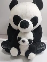 Comprar Peluches Osito Panda Mama Panda \u002F Hijo Panda De 30 Cm