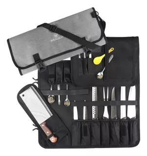 Bolsa De Armazenamento Roll-up Chef's Knife Bag