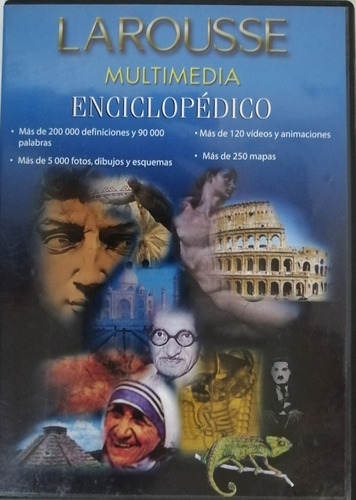 Diccionario  Enciclopédico Cd Rom Larousse 