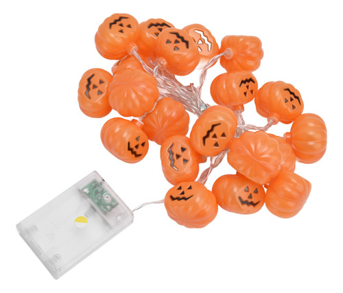 Cadena Led Decorativa De 3 Metros Con Forma De Calabaza Para