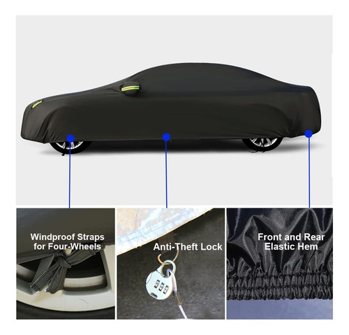Funda Impermeable Para Coche Compatible Con Dodge Ra_9857428