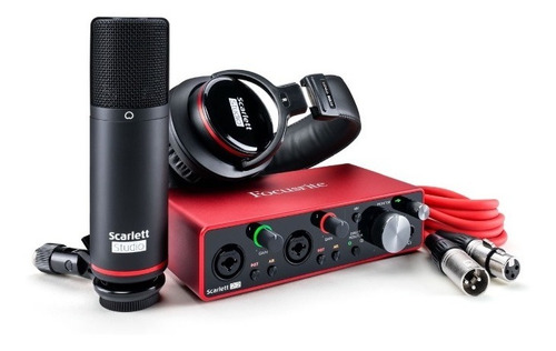 Focusrite Scarlett 2i2 Studio 3rd Gen (pack De Grabación)