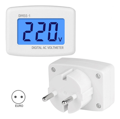 2×medidor Voltaje Eléctrico 80-300v Volt Digital Lcd Voltag