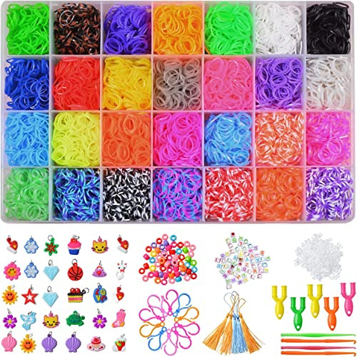 11000+rubber Band Bracelet Kit, Loom Bracelet Making Kit For