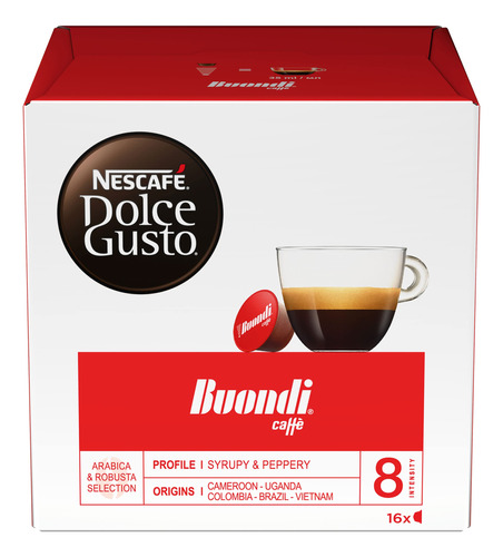 Dolce Gusto Espresso Buondi, 16 Capsulas