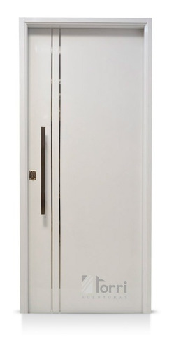 Puerta Chapa Nexo Deluxe D580 Pintada Horno Blanca De 080