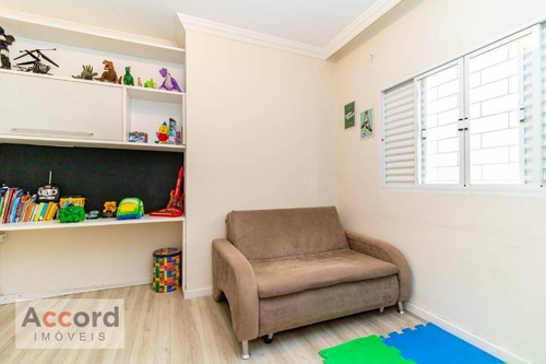 Imagem 15 de 30 de Casa Com 4 Dormitórios À Venda, 198 M² Por R$ 820.000,00 - Bacacheri - Curitiba/pr - Ca0012