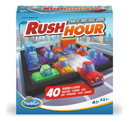 Juego De Mesa Rush Hour, Thinkfun Juego De Lógica