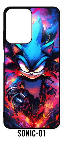 Funda Personalizada Sonic Shadow Para Tecno Infinix Infinix Pop 9
