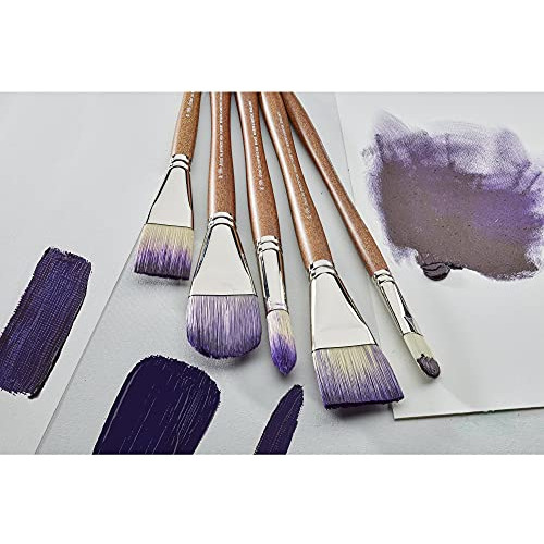 Pincel Para Pintura Al Óleo Winsor & Newton, Marrón, Nr. 1