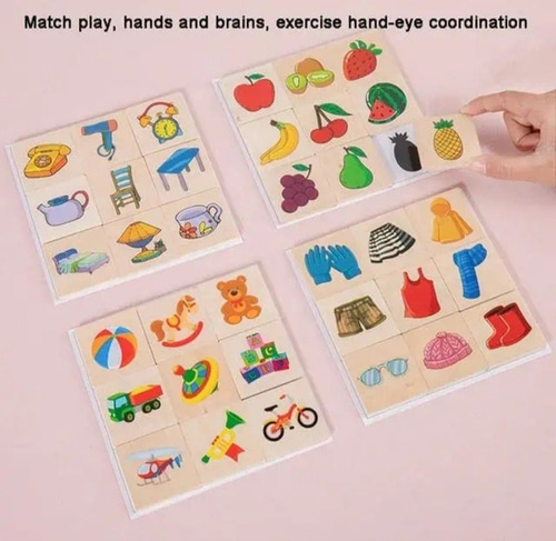 Juego De Mesa Didáctico Asociación Figuras Y Sombras.sh