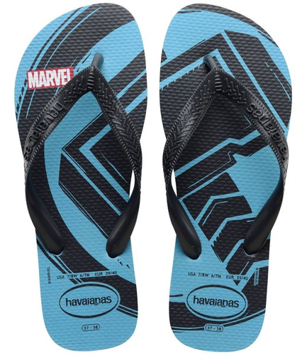 Havaianas Sandalias Niño Chancletas - Top Marvel Logomania