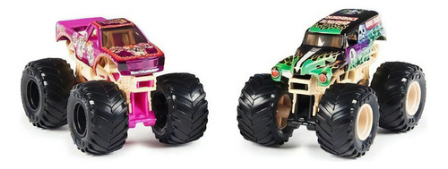 Monster Jam Vehiculo Grave Digger Vs Calavera