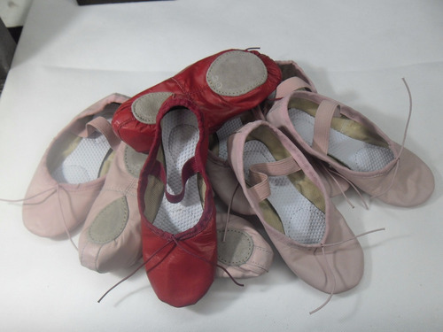 Zapatillas Ballet Cuero Natural Exelente Calidad