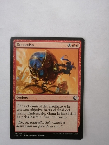 Decomiso Magic The Gathering 