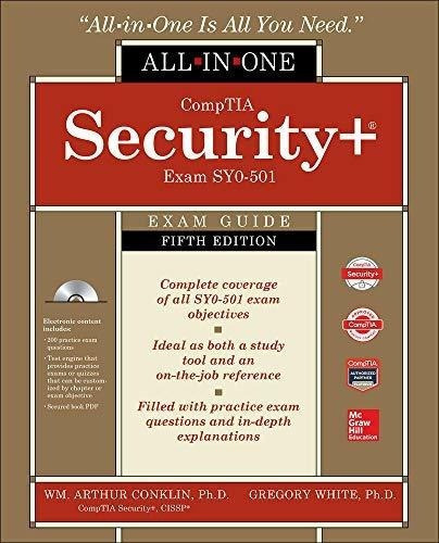 Ptia Security All-in-one Exam Guide, Fifth Editio, De Klin, Wm. Art. Editorial Mcgraw Hill En Inglés