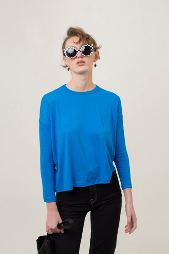 Remera Foster Turquesa Las Pepas