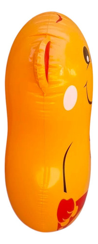 Mono Porfiado Inflable Grande 91cms Boxeo Niños Oso