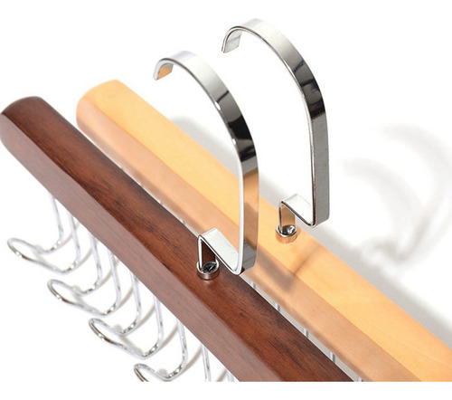 O Perchero De Madera Con Varios Ganchos Para Bufanda Que