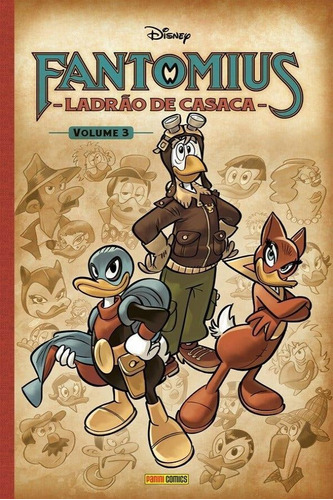 Fantomius: Ladrão de Casaca Vol. 3, de Gervasio, Marco. Editora Panini Brasil LTDA, capa dura em português, 2021